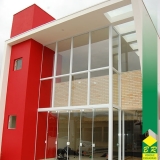 comprar fachada de vidro Araçariguama