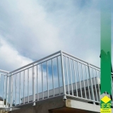 guarda corpo para deck Jardim Santa Rosália