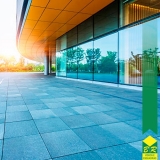 instalação de fachada de vidro laminado Paranapanema