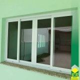 onde comprar esquadria alumínio branco Jardim Santa Rosália