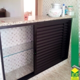 onde comprar esquadria alumínio preto Jardim Sandra